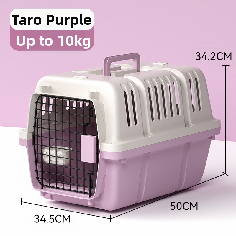 Jednostavna crna osnovna kutija za zrak United Airlinesa s velikim prostorom za prozračivanje, kutija za mačke i pse, veleprodaja opreme za kućne ljubimce