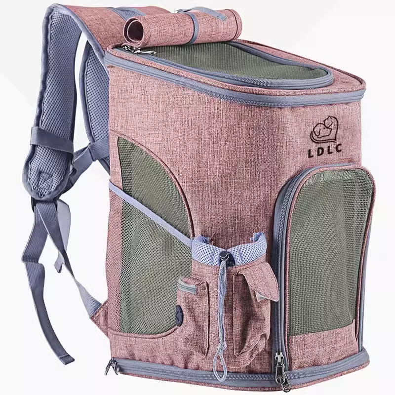 Veleprodaja velikih L torba za mačke, ruksak za dvije mačke velikog kapaciteta, sklopiva torba za kućne ljubimce