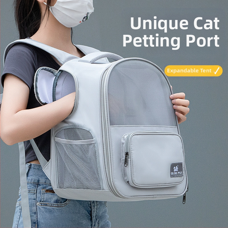 Чанта за котки, преносима, разширяваща се, дишаща, голяма, капацитетна, раница за кучета, палатка за котешка клетка