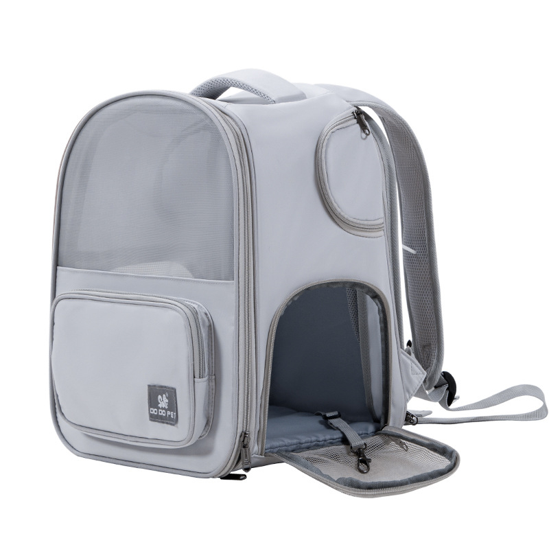 Kassikott väljaminev kaasaskantav laienev lemmikloomakott hingav suure mahutavusega koera väljaminev seljakott kassi puuri telk