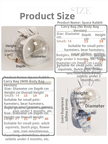 Ολλανδική εξωτερική τσάντα χοίρων, τσάντα μελιού, εξωτερική τσάντα σκίουρος χωρίς ανεμιστήρα, σακίδιο σκαντζόχοιρου μπορεί να βάλει ζεστό το μωρό δροσερό και αναπνεύσιμο