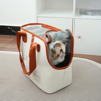 Uus piiriülene lemmikloomade kaasaskantav reisikott, suur ruum, ööpeegeldav hingav nailonist kassi- ja koeratarbed