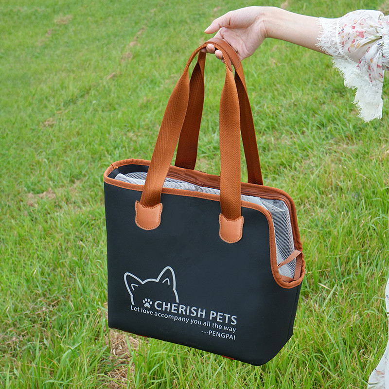 Uus piiriülene lemmikloomade kaasaskantav reisikott, suur ruum, ööpeegeldav hingav nailonist kassi- ja koeratarbed