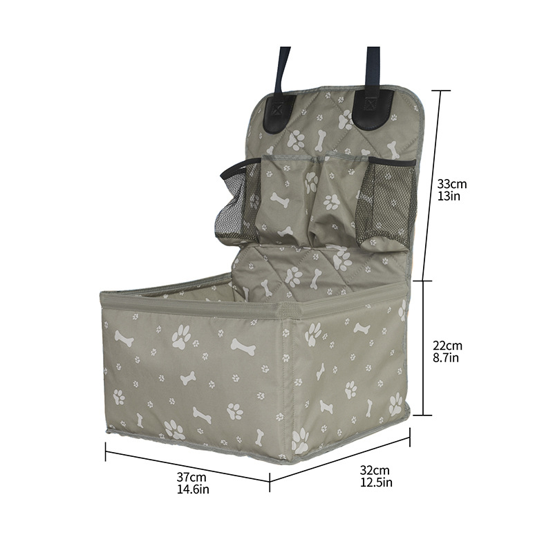 Предпазно столче за кола за домашни любимци Чанта за пътуване в колата за малки и средни котки и кучета Чанта за кола