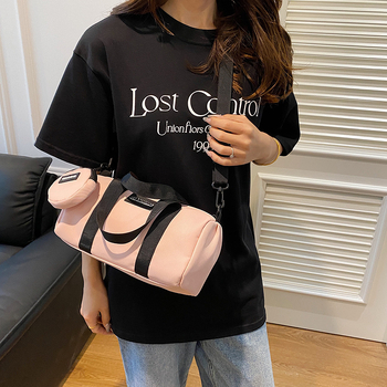 Висококачествена дамска чанта Boston Bag, лека преносима чанта с възглавница, нова ежедневна спортна чанта през рамо