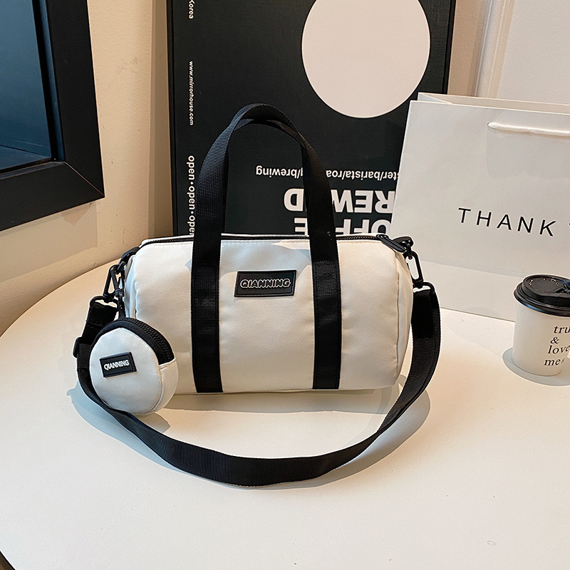 Висококачествена дамска чанта Boston Bag, лека преносима чанта с възглавница, нова ежедневна спортна чанта през рамо