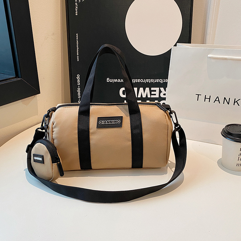 Висококачествена дамска чанта Boston Bag, лека преносима чанта с възглавница, нова ежедневна спортна чанта през рамо