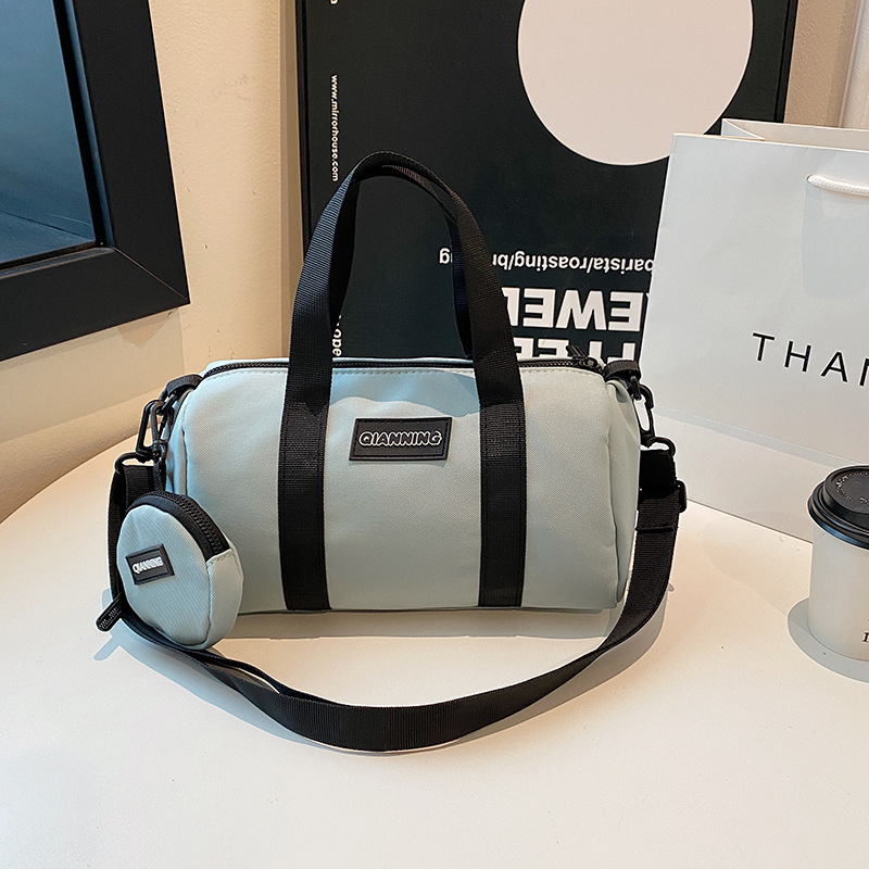 Висококачествена дамска чанта Boston Bag, лека преносима чанта с възглавница, нова ежедневна спортна чанта през рамо