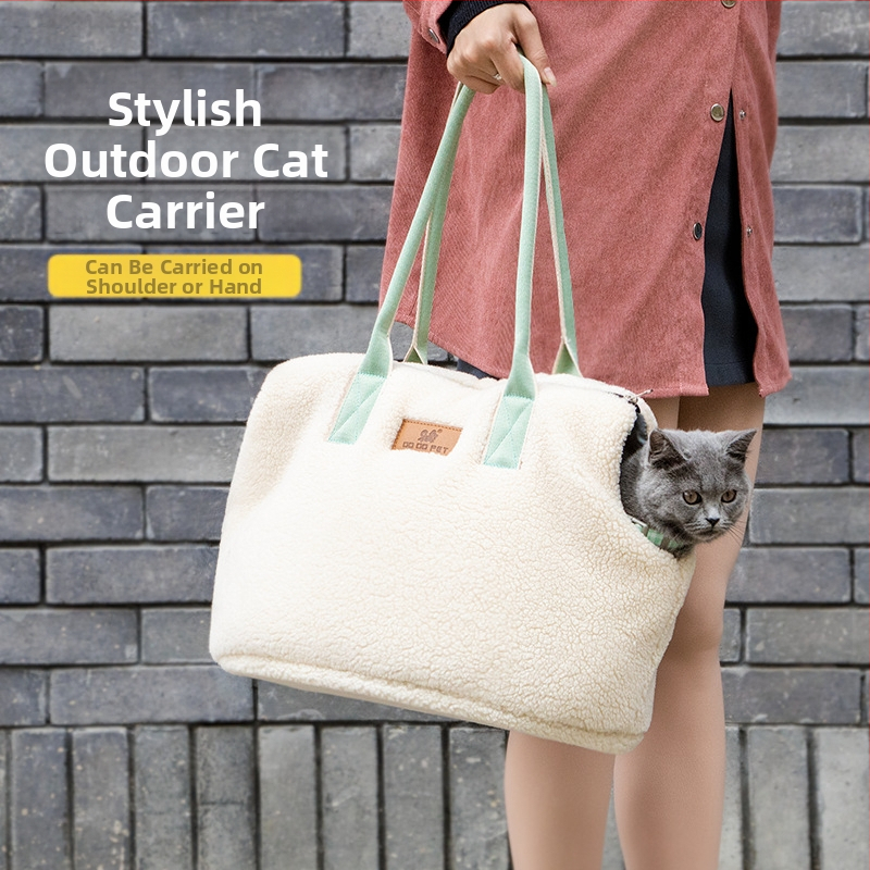 Чанта за котки Dodopet, дишаща, с голям капацитет, преносима, за домашни любимци, чанта за малко куче, чанта за кученца, за пътуване с домашни любимци