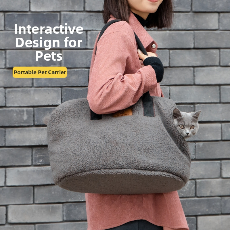 Чанта за котки Dodopet, дишаща, с голям капацитет, преносима, за домашни любимци, чанта за малко куче, чанта за кученца, за пътуване с домашни любимци