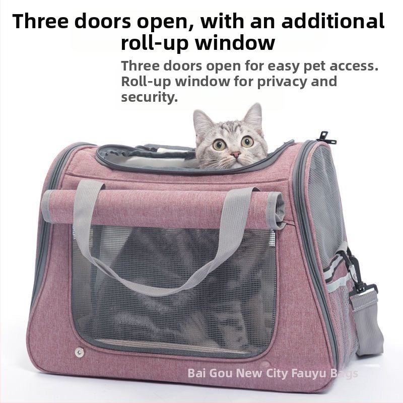 Piiriülene kuuma kassi kott väljaminev kandekott suure mahutavusega hingav kassipuur koerale ristikere kaasaskantav lemmikloomakott hulgimüük