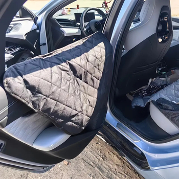 Защитно покритие за врата на автомобил, постелка за кола за домашни любимци, защита за врата на автомобил за кучета и кола, против надраскване