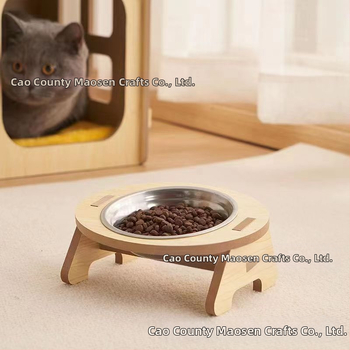 Kassi topelt randmega kõrge jala kaelakaitsega toidukausiriiul, ümberminekuvastane lemmikloomakausiriiul, eemaldatava liitega täiskasvanud kassi ja kassipoja riiul