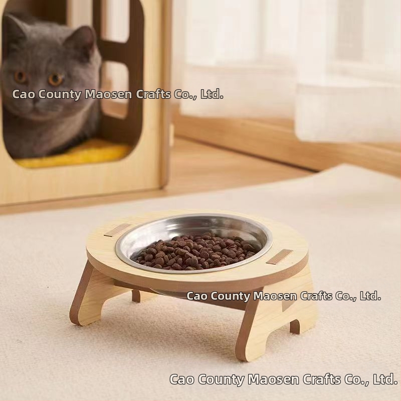 Kassi topelt randmega kõrge jala kaelakaitsega toidukausiriiul, ümberminekuvastane lemmikloomakausiriiul, eemaldatava liitega täiskasvanud kassi ja kassipoja riiul