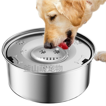 304 Ανοξείδωτο ατσάλινο μπολ για σκύλους με κρεμαστή λεκάνη, πλωτή λεκάνη για πόσιμο νερό, μη βρεγμένο στόμα, αντικραδασμικό μικρό μπολ πλευστότητας για γάτες