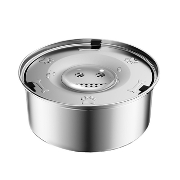 304 Ανοξείδωτο ατσάλινο μπολ για σκύλους με κρεμαστή λεκάνη, πλωτή λεκάνη για πόσιμο νερό, μη βρεγμένο στόμα, αντικραδασμικό μικρό μπολ πλευστότητας για γάτες