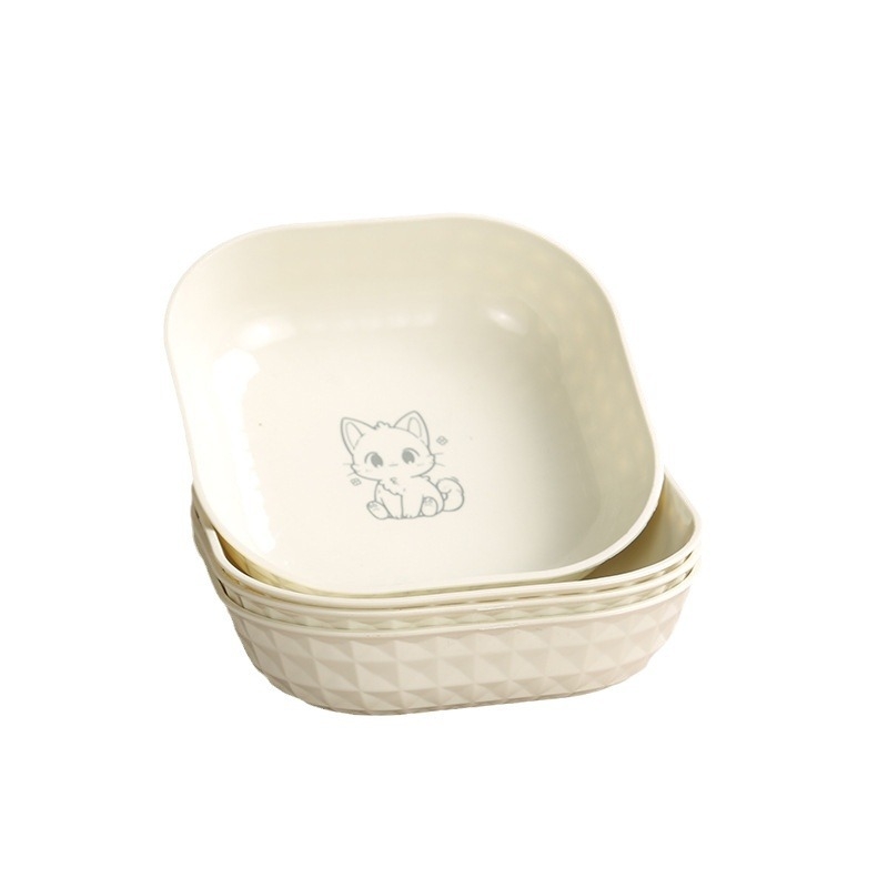 Animacinis kaulų spjaudymo indas Grietinėlės vėjas Maža lėkštutė kaulų spjaudymo indas Mažas valgomojo indas Kaulų spjaudymo indas Maistinis indas Vaisių indas