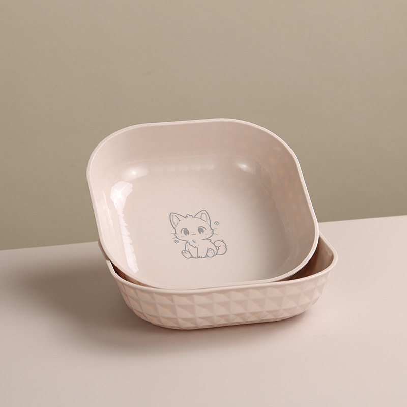 Animacinis kaulų spjaudymo indas Grietinėlės vėjas Maža lėkštutė kaulų spjaudymo indas Mažas valgomojo indas Kaulų spjaudymo indas Maistinis indas Vaisių indas