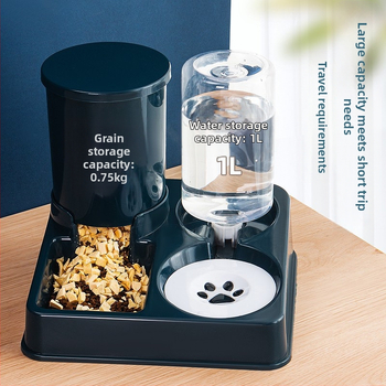 Macskatál Dupla tál Automatikus ivótál Macska itató Macskaeledel Kutyatál Kutyatál Integrált etető Állateledel