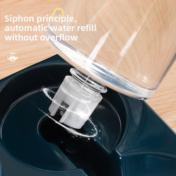 Macskatál Dupla tál Automatikus ivótál Macska itató Macskaeledel Kutyatál Kutyatál Integrált etető Állateledel