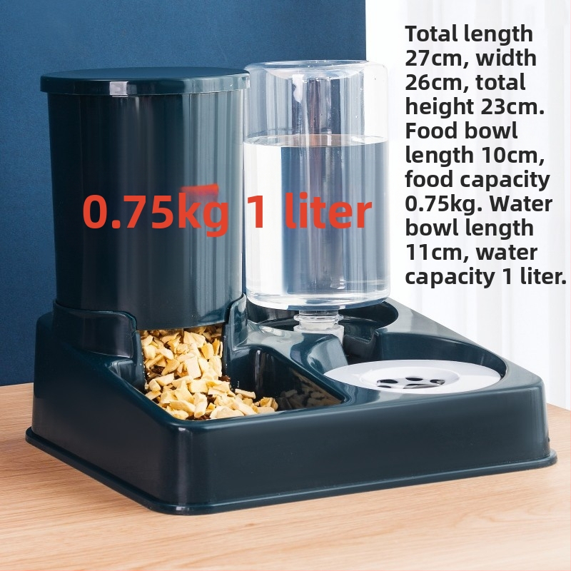 Macskatál Dupla tál Automatikus ivótál Macska itató Macskaeledel Kutyatál Kutyatál Integrált etető Állateledel