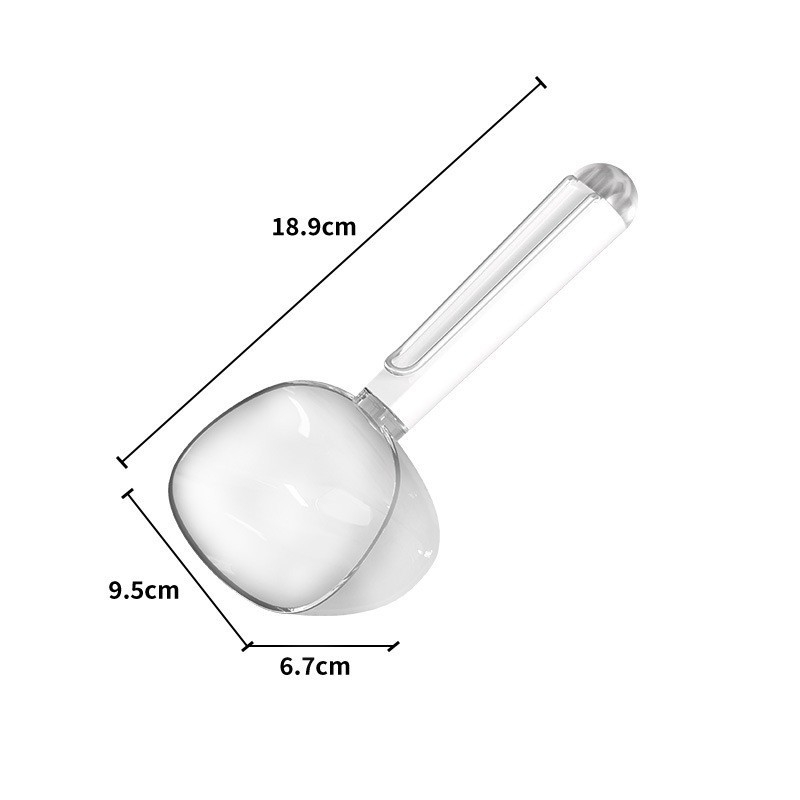 Új, fa nyéllel ellátott macskaeledel kanál macskaeledel kanál klipsszel macska- és kutyaeledel kellékek eledellapát kutyaeledel kanál kisállat kellékek