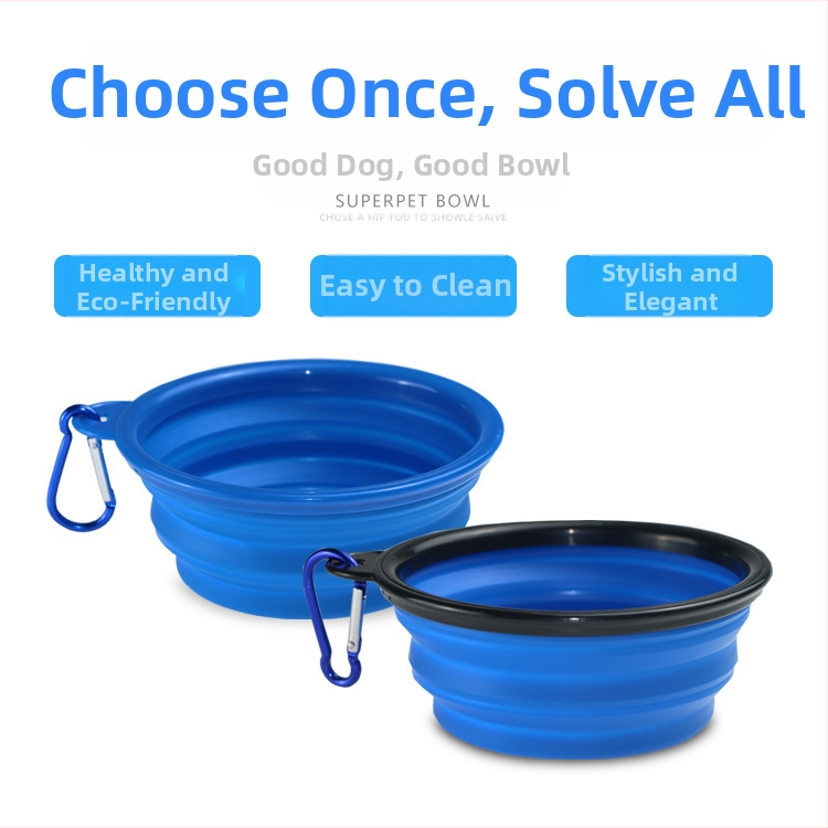 Amazon nagy kis TPE összecsukható szilikon kisállat tál kutyatál hordozható kutyatál kisállat összecsukható tál