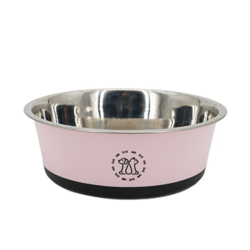 Otisci prekogranične eksplozije od nehrđajućeg čelika, veliki kapacitet zdjele za pse s vodom za hranjenje, neklizajuće dno, veleprodaja zdjela za kućne ljubimce iz crtića