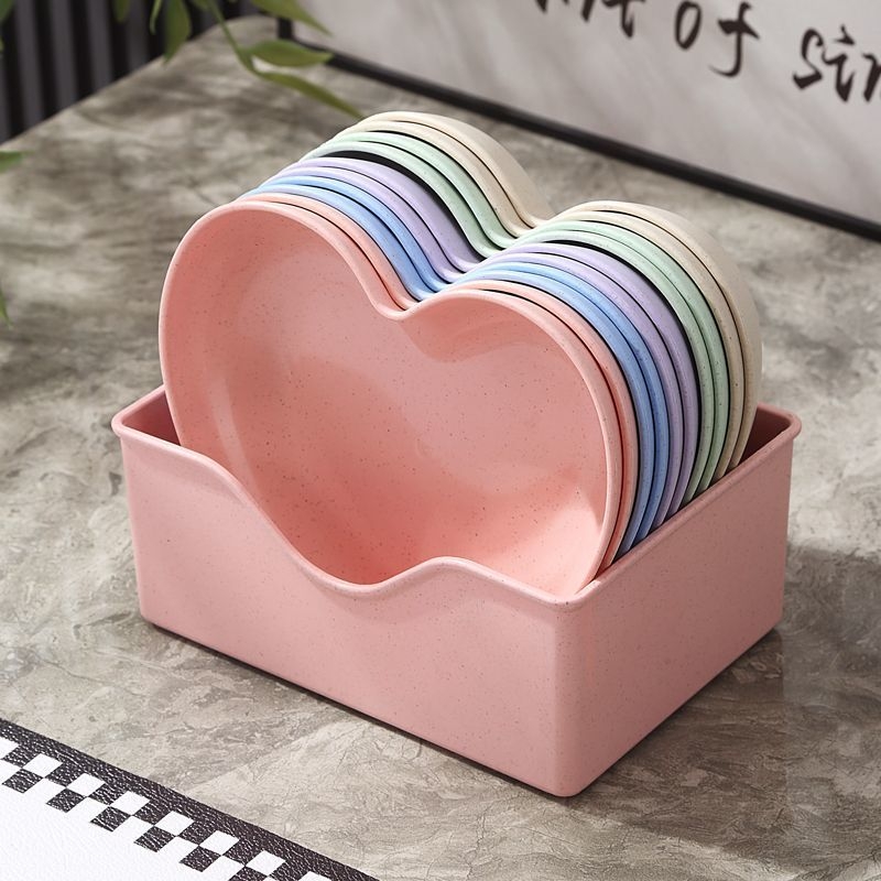 Πιάτο για φτύσιμο οστών Οικιακό πιάτο για κόκαλα Πιάτο για κόκαλα Δημιουργικό πλαστικό πιάτο Μικρό πιάτο με βάση Τραπεζαρία ιαπωνικού στιλ Άχυρο σίτου