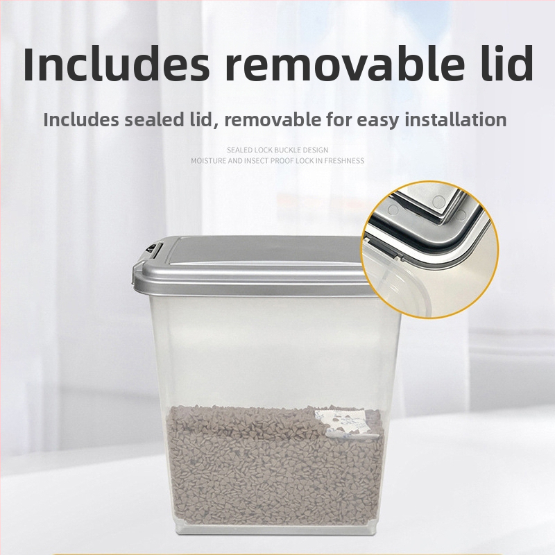 Барел за храна за кучета Amazon през граница 7.5/10/15KG, запечатан, влагоустойчив, 15/30kg, барел за храна за котки