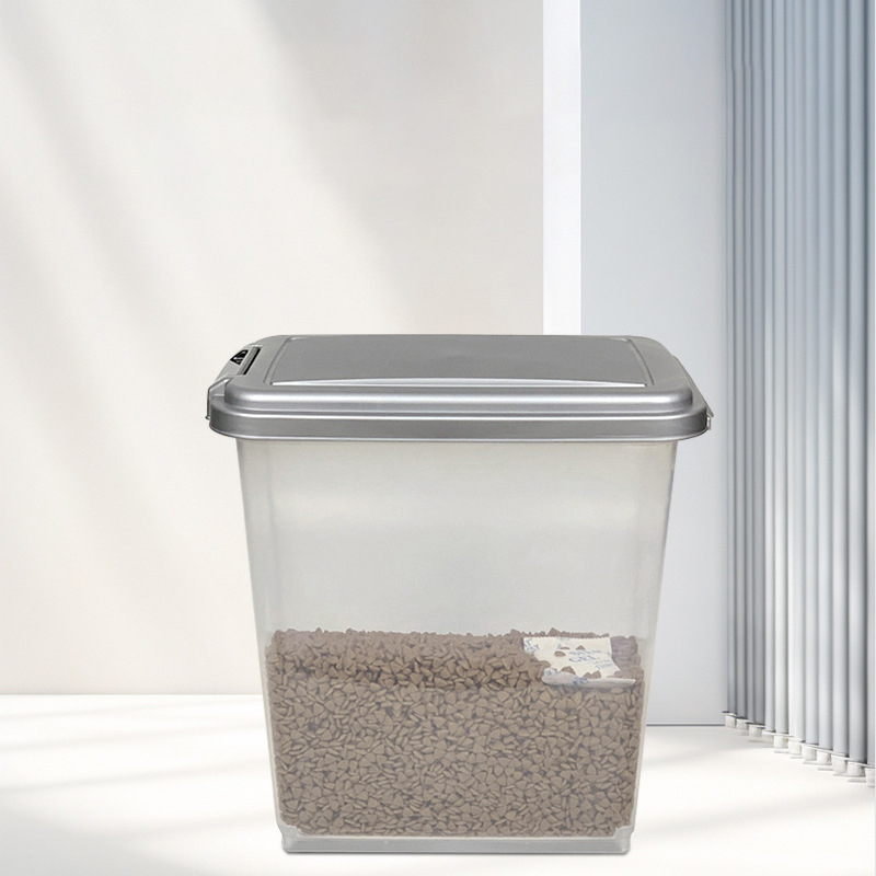 Amazon prekogranična bačva za pseću hranu 7,5/10/15 kg, zatvorena bačva za hranu za kućne ljubimce, otporna na vlagu, bačva za mačju hranu 15/30 kg