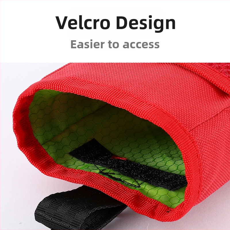 Трансгранична чанта за закуски за домашни любимци, преносима чанта за кръста за излизания, чанта за храна за кучета за разходка на открито