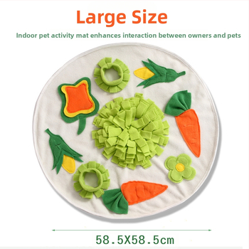 Подложка за хранене с морски свинчета за зайци, облекчава емоционалната миризма на зайци Тоторо, кръгла подложка за миризма от Amazon, нови домашни любимци