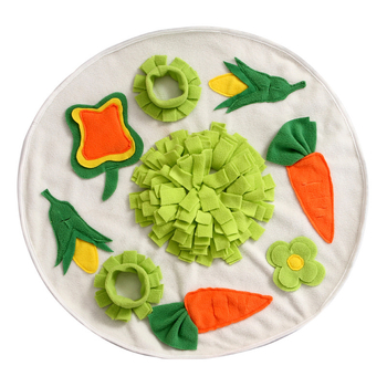 Подложка за хранене с морски свинчета за зайци, облекчава емоционалната миризма на зайци Тоторо, кръгла подложка за миризма от Amazon, нови домашни любимци