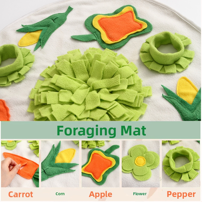 Podložka na hľadanie potravy pre králikov, morčatá, zmierňuje emocionálne zápachové rohože pre králikov Totoro, Amazon New Pet Supplies