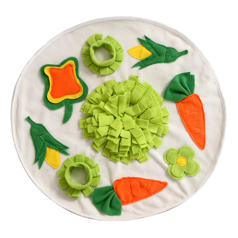 Подложка за хранене с морски свинчета за зайци, облекчава емоционалната миризма на зайци Тоторо, кръгла подложка за миризма от Amazon, нови домашни любимци