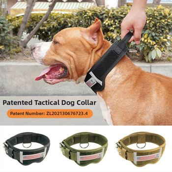 Kisállat nyakörv Kutyatermékek Kutya nyakörv nyakörv Taktikai kutyanyakörv Nejlon kutyanyakörv Nagy és közepes kutyapóráz