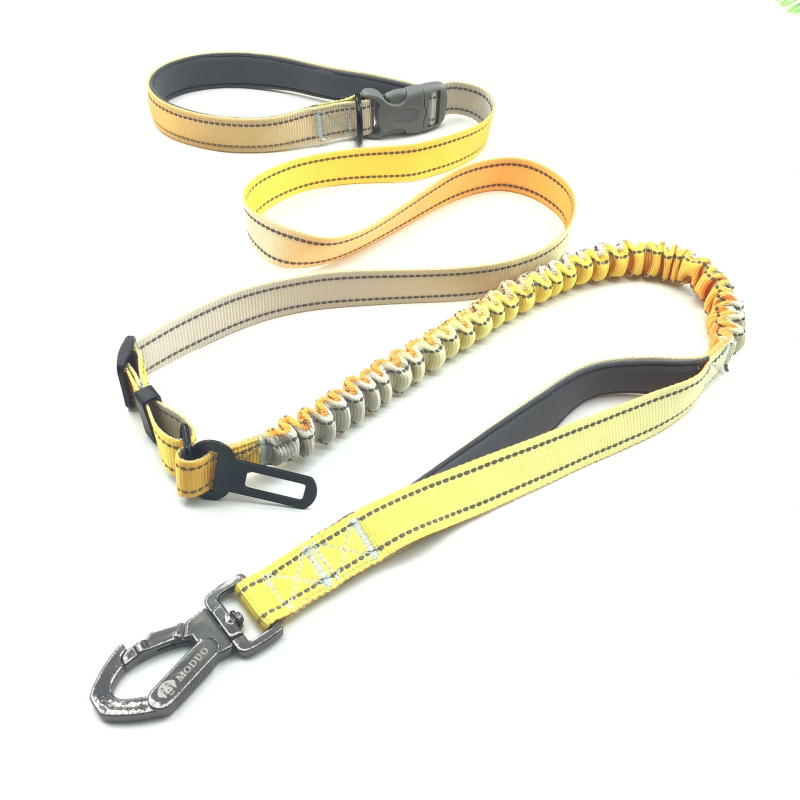 Готово от производителя градиентно цветно взривозащитено еластично телескопично теглително въже за кръста, каишка за бягане през тялото, каишка за кучета