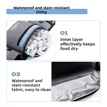 Wakytu British Dog Training Supplies Φορητή Πολυλειτουργική Τσάντα Μέσης Εκπαίδευσης Σκύλων Reward Pet Snack Bag