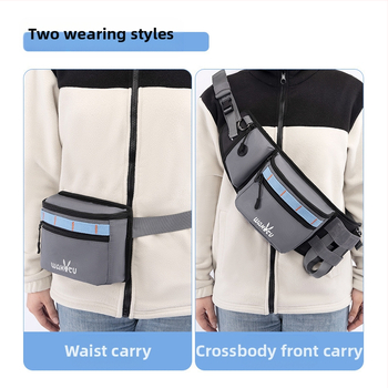 Wakytu British Dog Training Supplies Φορητή Πολυλειτουργική Τσάντα Μέσης Εκπαίδευσης Σκύλων Reward Pet Snack Bag