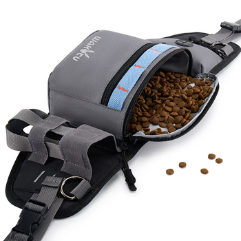 Wakytu British Dog Training Supplies Φορητή Πολυλειτουργική Τσάντα Μέσης Εκπαίδευσης Σκύλων Reward Pet Snack Bag