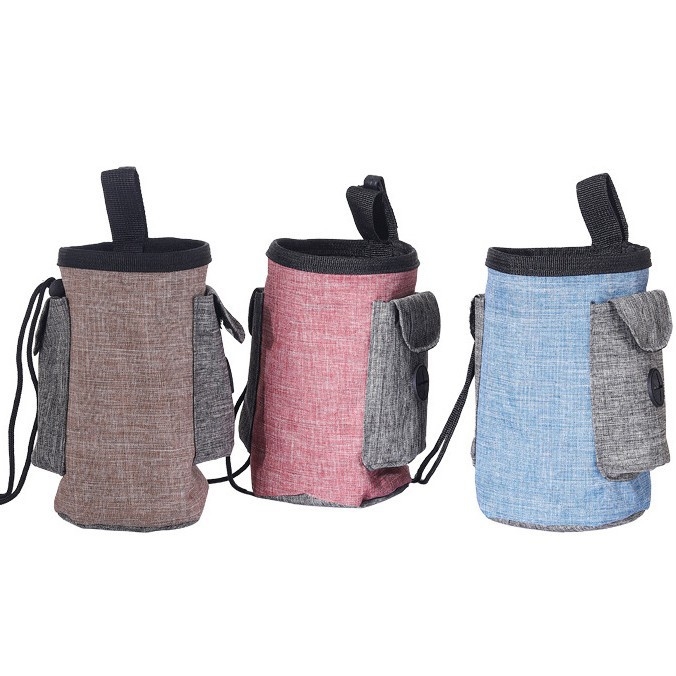 Torba za struk za dresuru kućnih ljubimaca velikog kapaciteta za vanjska putovanja, prijenosna torba za hranu za dresuru pasa, torba za grickalice za kućne ljubimce, veleprodaja