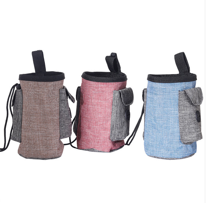 Torba za struk za dresuru kućnih ljubimaca velikog kapaciteta za vanjska putovanja, prijenosna torba za hranu za dresuru pasa, torba za grickalice za kućne ljubimce, veleprodaja