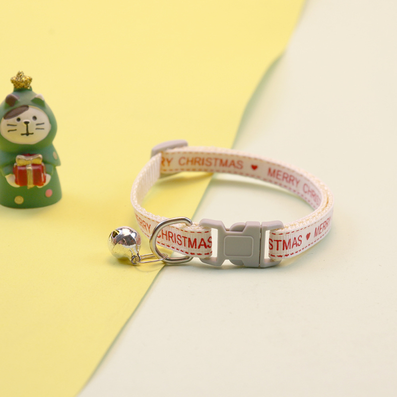 Robbanások karácsonyi kisállat nyakörv kutya macska cikk kis és közepes kutya gyűrű csengő karácsonyi kisállat kellékek