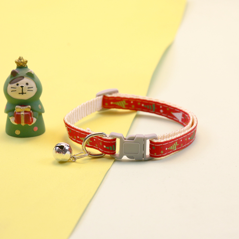 Robbanások karácsonyi kisállat nyakörv kutya macska cikk kis és közepes kutya gyűrű csengő karácsonyi kisállat kellékek