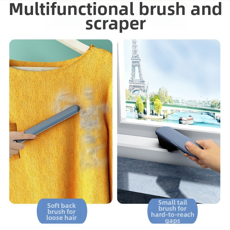 Инструмент за почистване на домакинско стъкло, стъргалка, почистващ препарат за котешка козина, премахване на котешка козина, четка за премахване на кучешка козина, артефакт