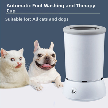 Διασυνοριακό οικιακό πλύσιμο ποδιών κατοικίδιων ζώων ηλεκτρικό πλύσιμο ποδιών σκύλου γάτας καθαρισμού ποδιών καθαριστικό ομορφιάς κατοικίδιων ζώων