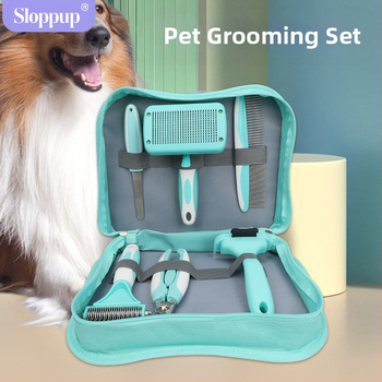 Комплект гребени за домашни любимци, гребен за линеене на кучета, гребен за разплитане, гребен за груминг на котки, гребен за обезкосмяване на котки, домашни любимци