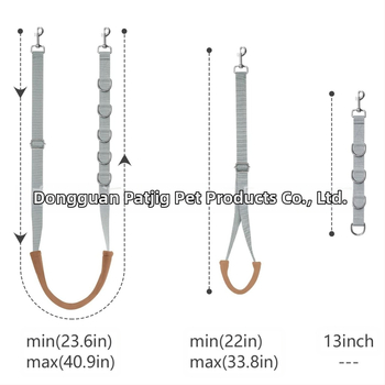 Set de înfrumusețare pentru câini, trei piese, lesă pentru câini, accesorii pentru baie pentru câini, frânghie de înfrumusețare, frânghie de nailon