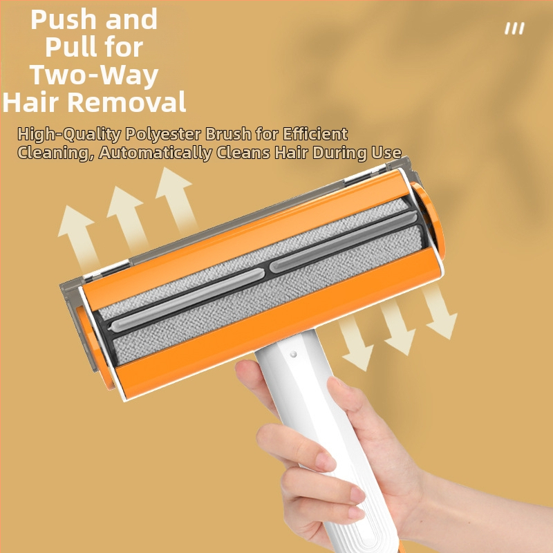 Ролкова четка за премахване на лепкави косми, почистваща многофункционална електростатична двустранна четка за бръснене, артефакти, която може да се пере
